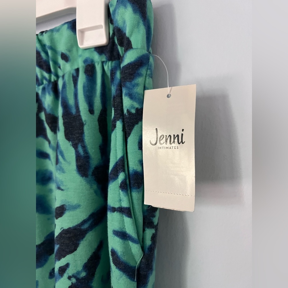 Women’s Jenni Aqua Ocean Burst Sleep Bottoms - Picture 3 of 5